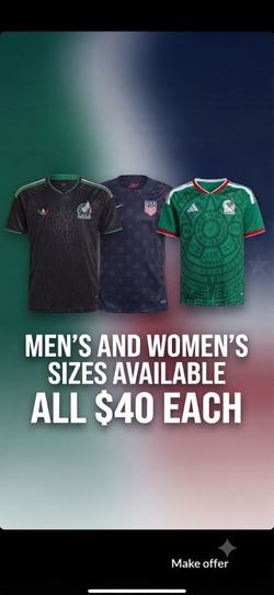 Mexico jersey and USA jerseys