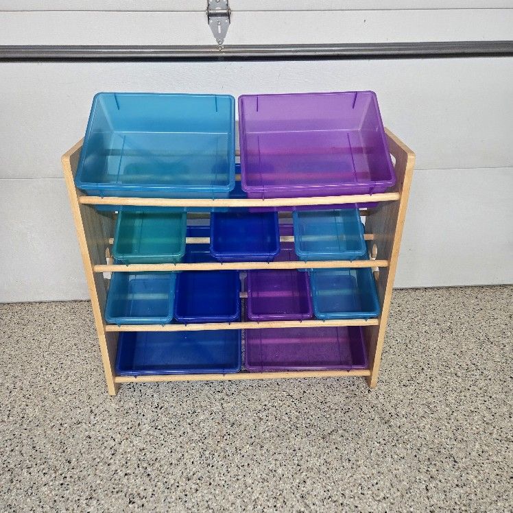 Kids Toy Organizer Bin Shelves