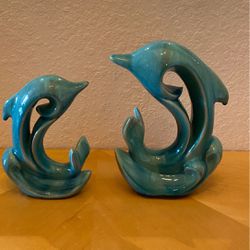 Dolphin decorations set of 2
