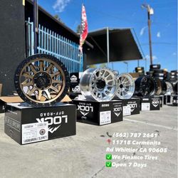 LOCK OFF ROAD WHEELS 17 Inch BRONZE, CLEAR, MATTE BLACK, GREY Fits TOYOTA, FORD, GMC, NISSAN, JEEP and MORE