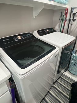 Samsung washer and dryer set