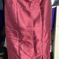 Red Alfred Sung Dress