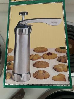 Biscuits Cookie Press Stainless Steel