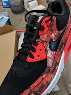 Brand New Air Max 90 Print Shoe Box Size 9.5