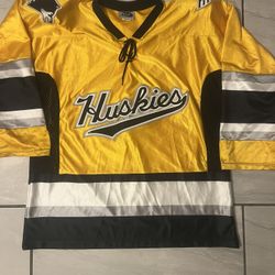 Michigan Tech Huskies Hockey Jersey Pro Size Medium