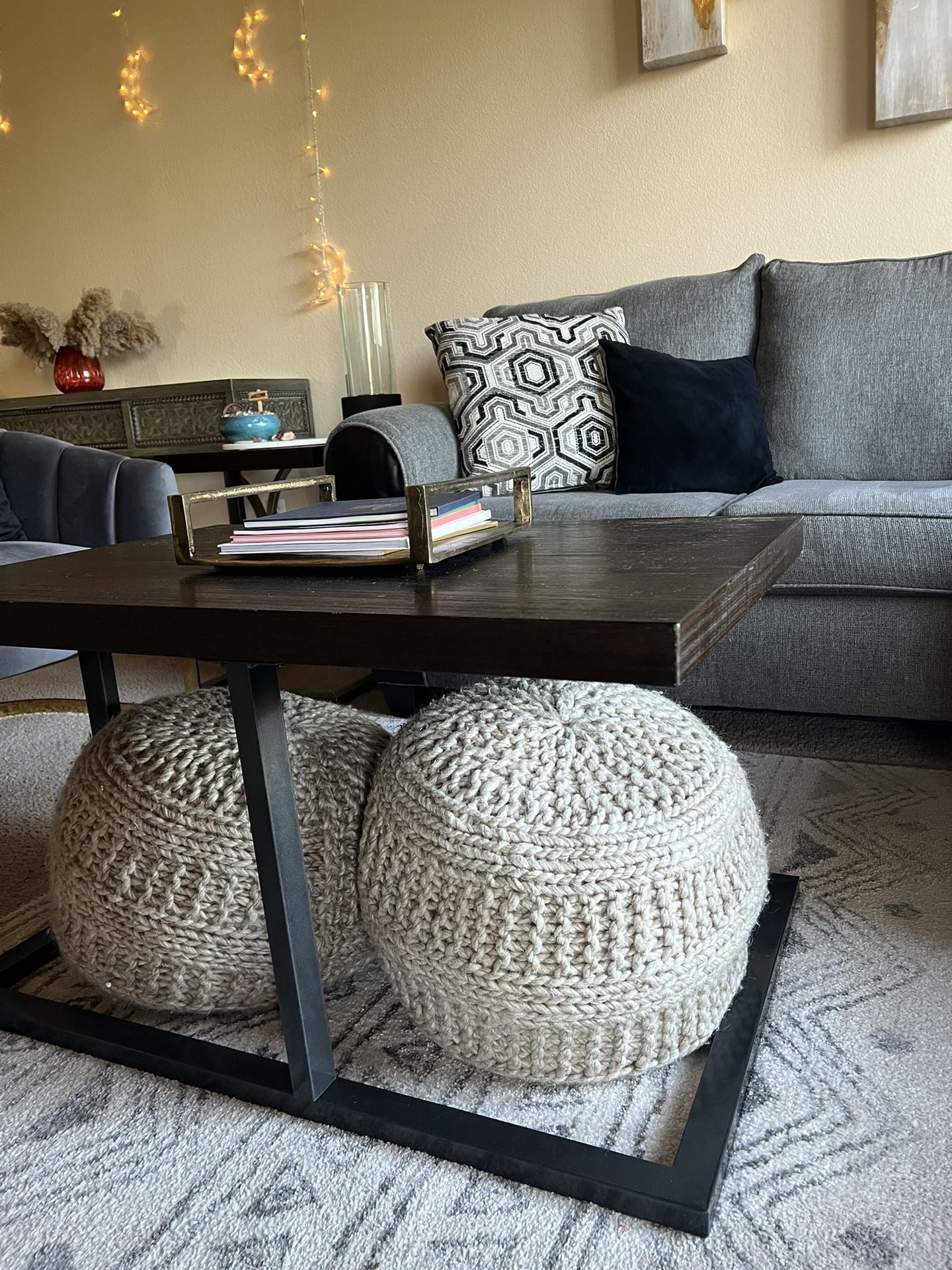Coffee Table And 2 Side Tables
