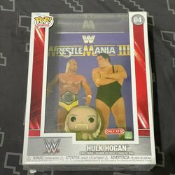 Funko Pop! WWE Covers #04 Hulk Hogan vinyl figure