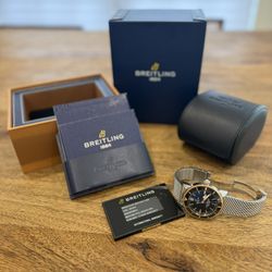  Breitling Superocean Heritage II B20 – Two-Tone 18k Rose Gold Bezel/ Steel – Full Set