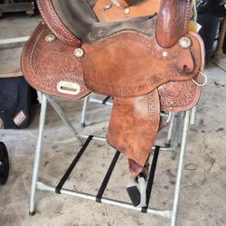 Ricky McBride Barrel Saddle 