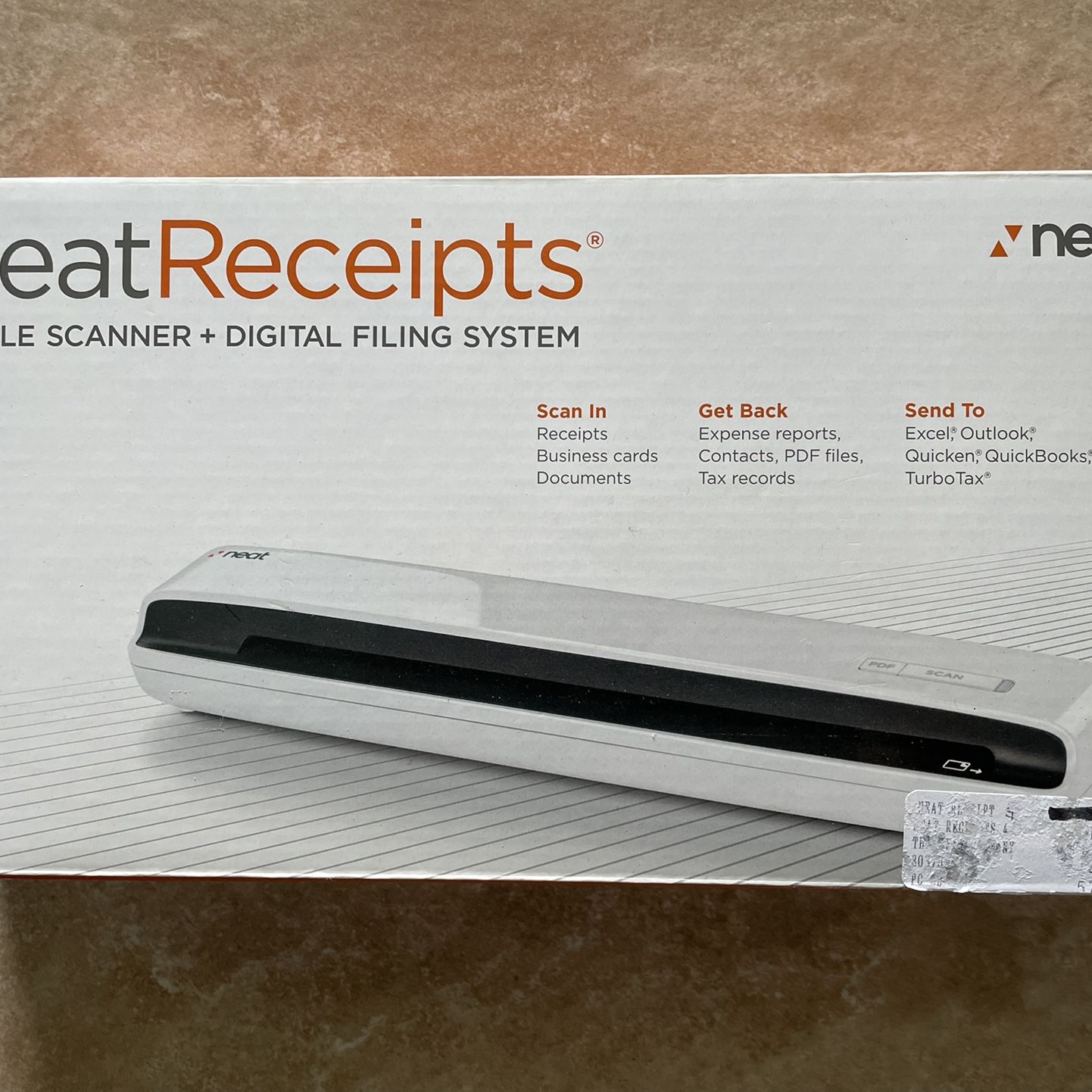 NeatReceipts Mobile Scanner and Digital Filing System - PC
