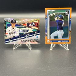 Kade Anderson & Colt Emerson Baseball Cards