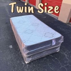 Twin Size Mattress Set – Medium Comfort – Available Today 🚚