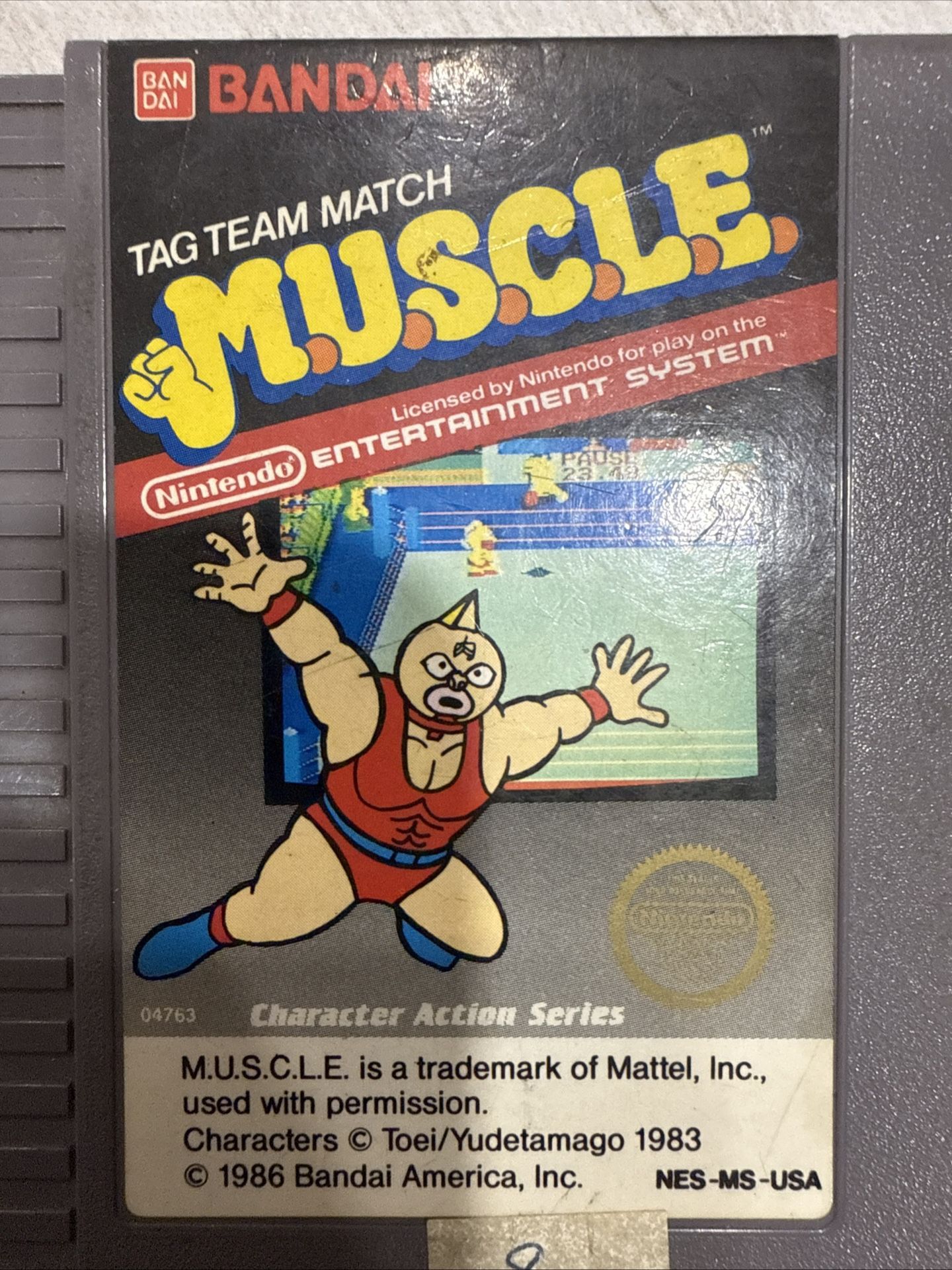 NES Games Nintendo NES Super Mario Bros duck hunt Robo worrior Muscle tag team match