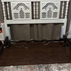 Queen Headboard And Bed frame
