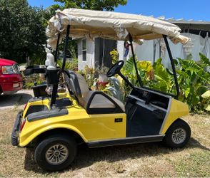 Older Golf Cart