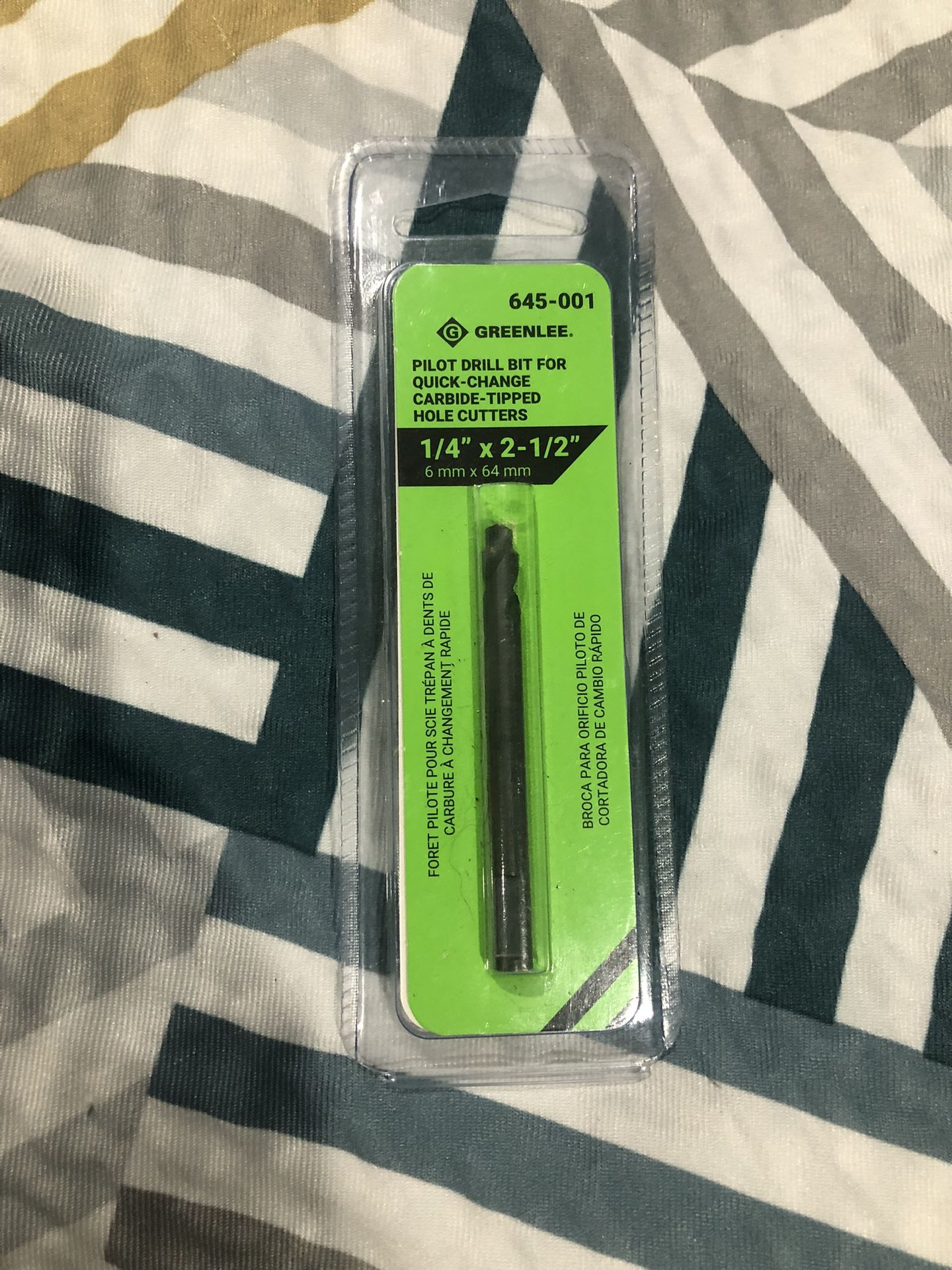 Green Lee Pilot Drill Bit Power Tool Accessories Hole Making Tools