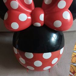 Minnie Mouse Popcorn Bucket with Strap