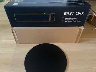 EAST OAK Patio Heater Electric, 1500W