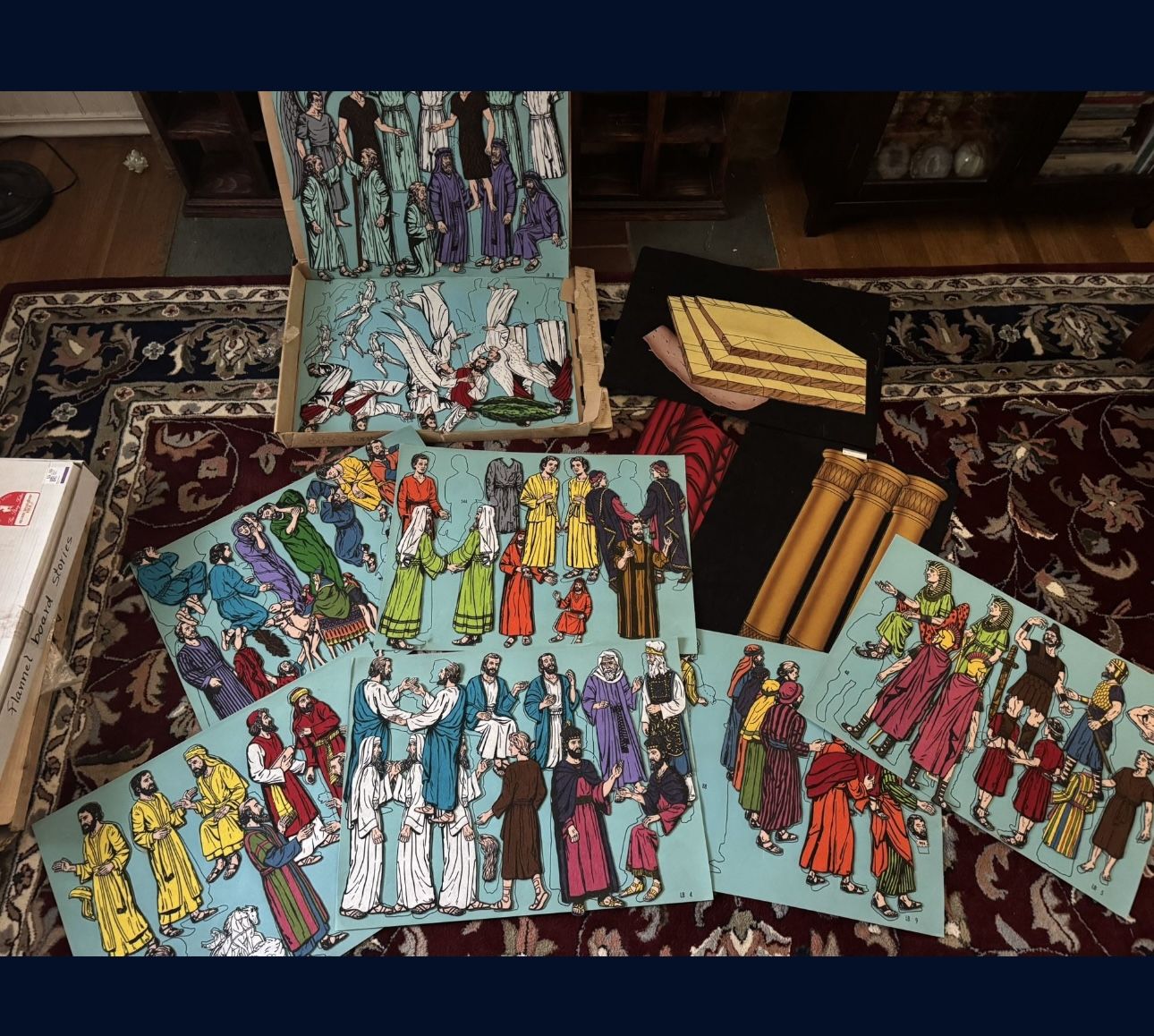 Huge Bible Felt Board Sunday School Lot