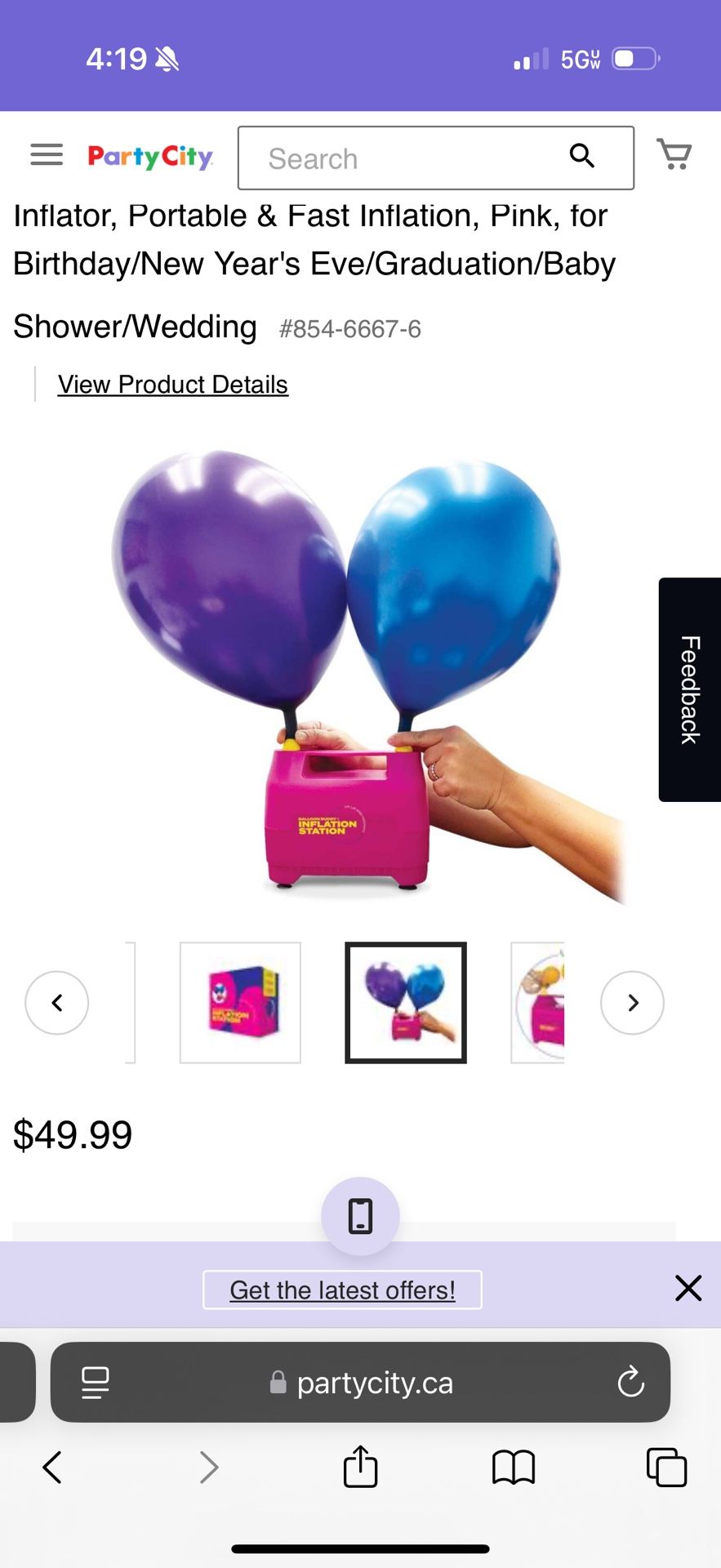 Zephyr Balloon Buddy (retails For 49.99)