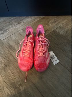 Brand New Adidas Adizero Electric 2 Pink Money Cleats Men's Size 9