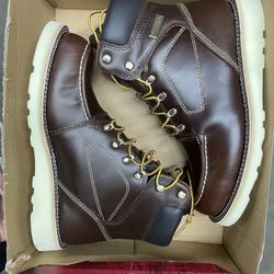 Wolverine Waterproof  Work Boots Size 8