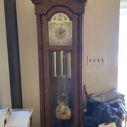 Antique Grandfather Clock 