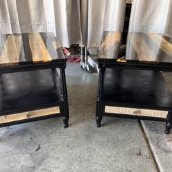 Epoxy River End Tables