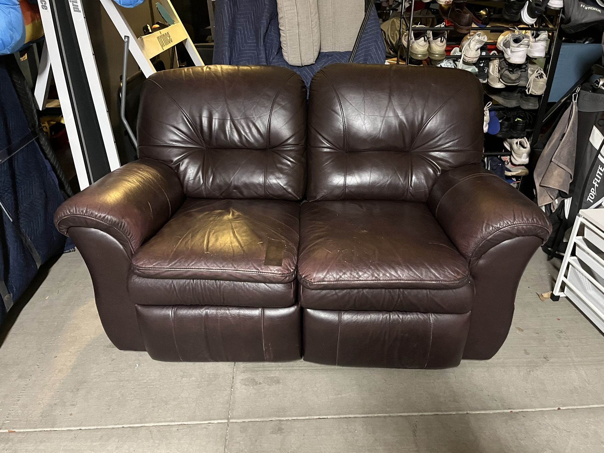 La-Z-Boy Love Seat Leather Recliner
