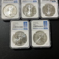 Silver Eagle 🦅 Graded .999