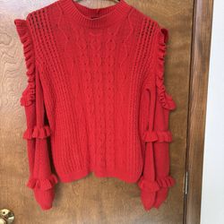 Open Shoulder Sweater