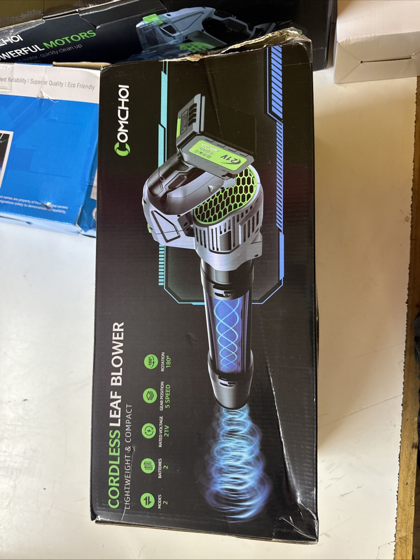 CORDLESS LEAF BLOWER