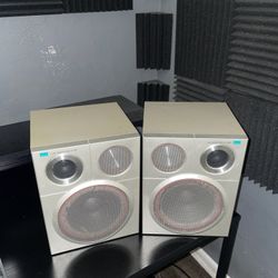 Sansui 3 Way Speaker System S-M7 40w each Vintage 1980