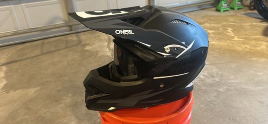 ONEAL 3RS White and Black (2019) LARGE