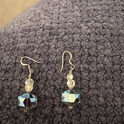 Irridescent Dangling Earrings