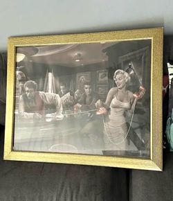 Vintage Hollywood "Java Dreams" Art Poster (Marilyn, Elvis, James Dean, Bogart)