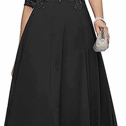 Beautiful  black Party Dress One Size 10 And One Size 12