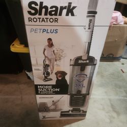 Shark Rotator Pet Plus Vacuum.  Open Box 