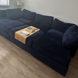LuvSac Sactional – 7 Seats + Power Hub + Table 