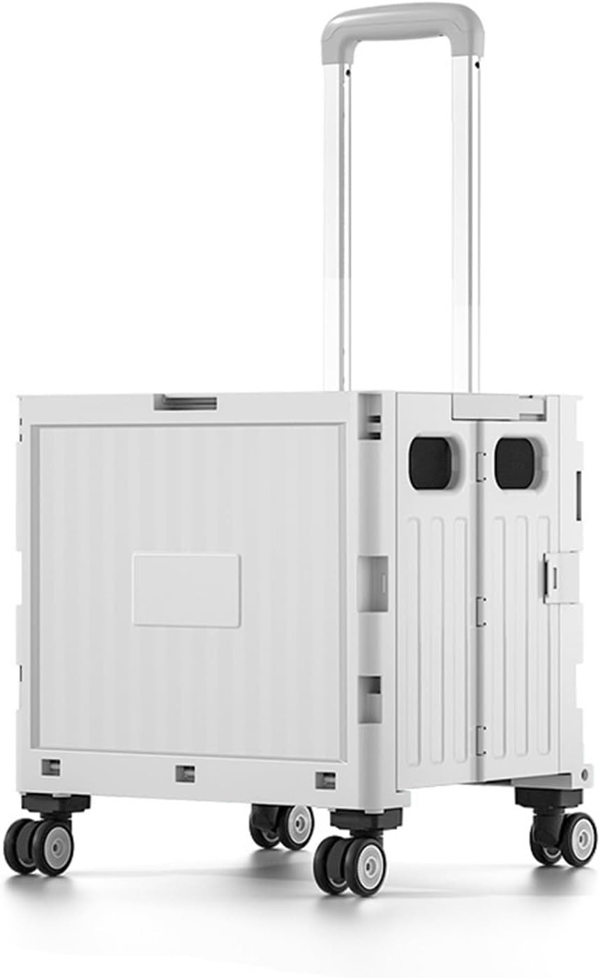 New Foldable Utility Cart Crate With Cover
