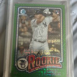 Jasson Dominguez Bowman Chrome /99 Psa 10