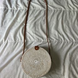 Bali Straw Crossbody Bag