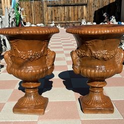 New Flower Pots Made Out Of Cement Perfect Gift 🎁 