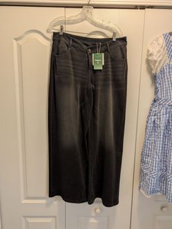 Halara Wide Leg Black Jeans