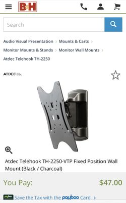 Telehook Television Wall Mount