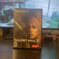 PS2 Silent Hill 3 Game