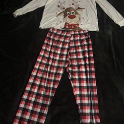 Christmas Holiday Reindeer Pajamas