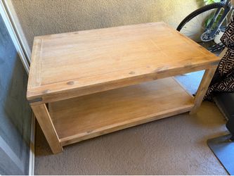 Solid Wooden Coffee Table