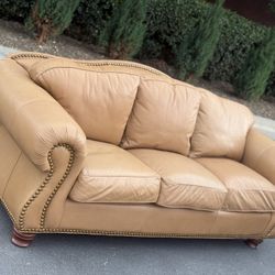 Drexel Heritage Leather Couch