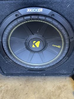 Kicker Speaker And Amp